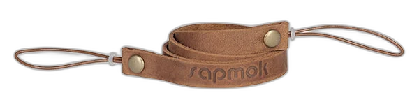 Leather eyewear retainer